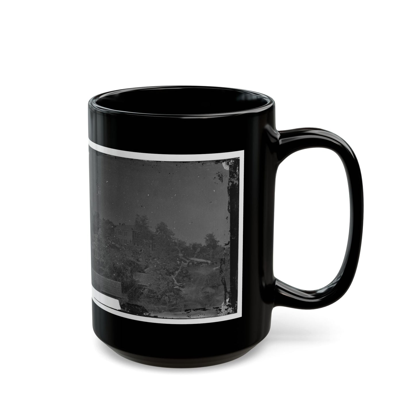 Antietam, Maryland. Gen. Joe Hooker's Headquarters(2) (U.S. Civil War) Black Coffee Mug