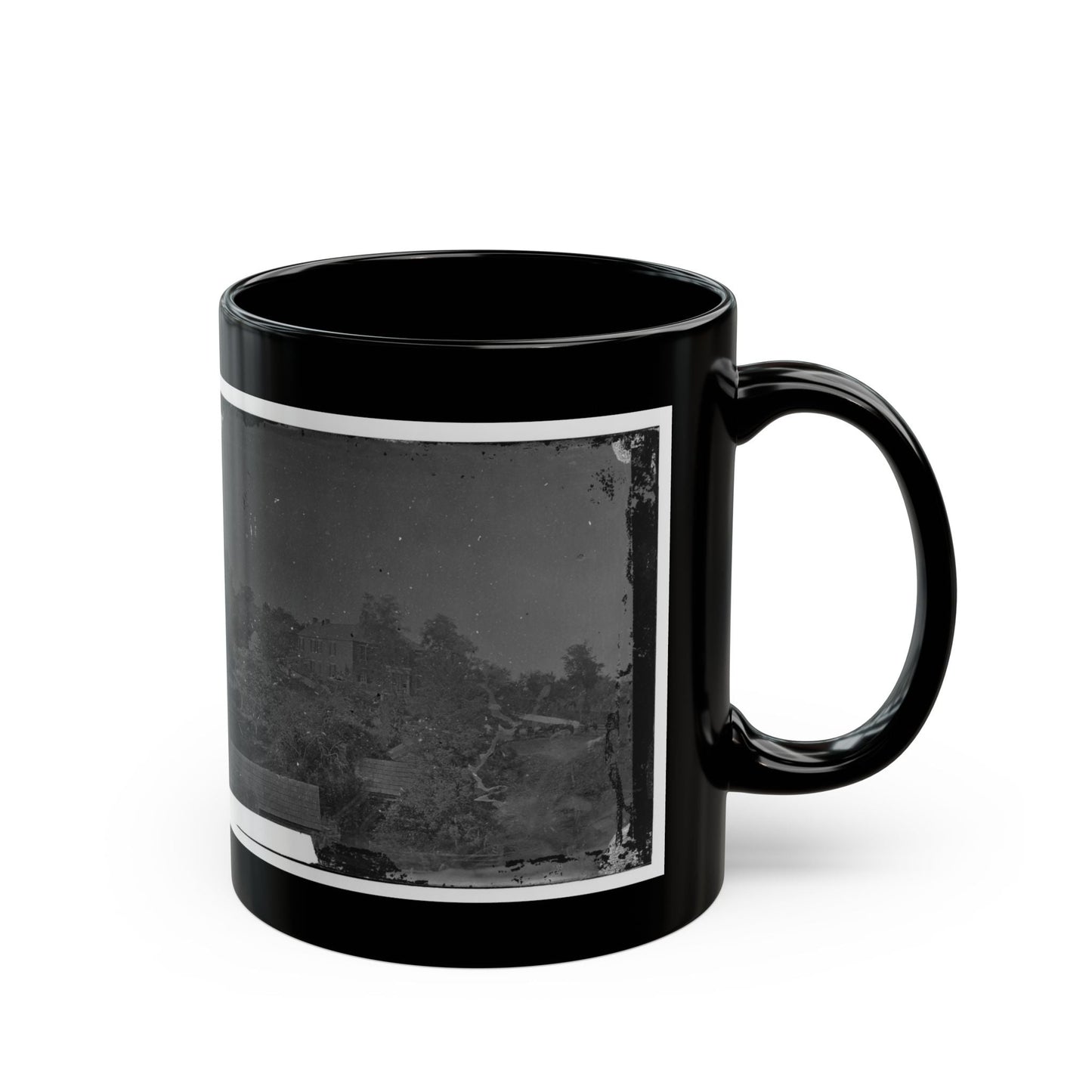 Antietam, Maryland. Gen. Joe Hooker's Headquarters(2) (U.S. Civil War) Black Coffee Mug