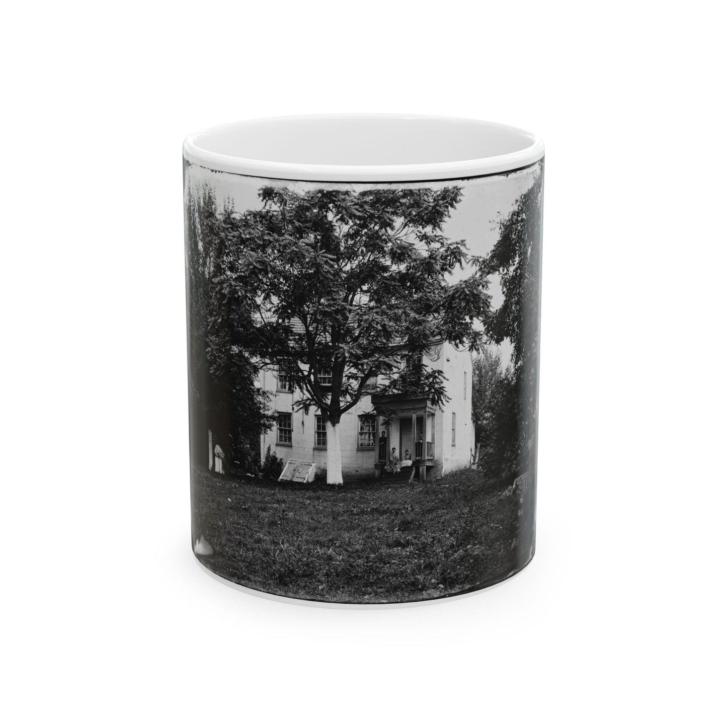 Antietam, Maryland. Miller House (U.S. Civil War) White Coffee Mug