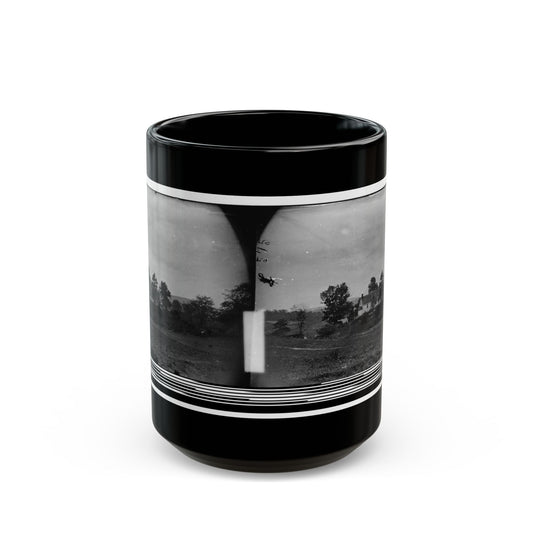 Antietam, Maryland. Rullet's House On The Battlefield (U.S. Civil War) Black Coffee Mug