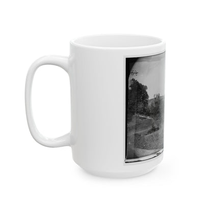 Antietam, Maryland. View On Antietam Creek (U.S. Civil War) White Coffee Mug