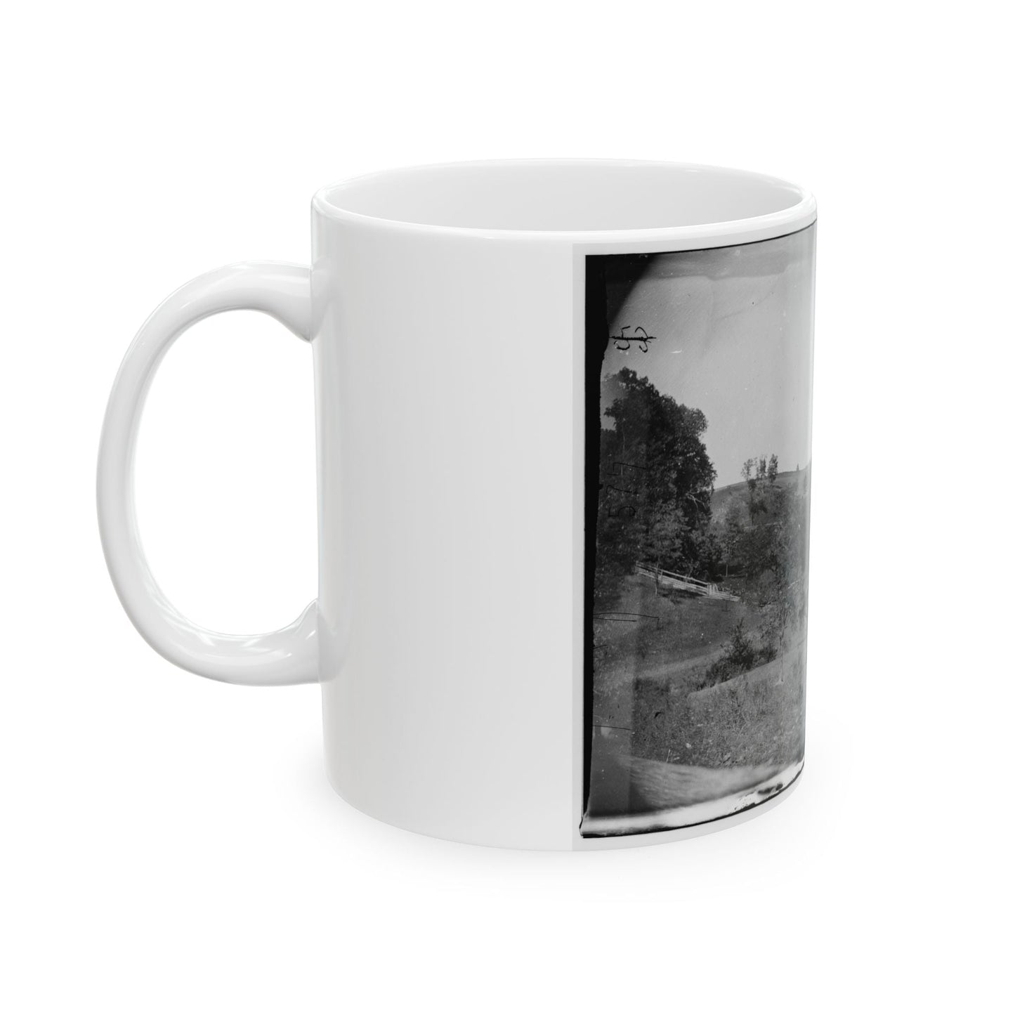 Antietam, Maryland. View On Antietam Creek (U.S. Civil War) White Coffee Mug