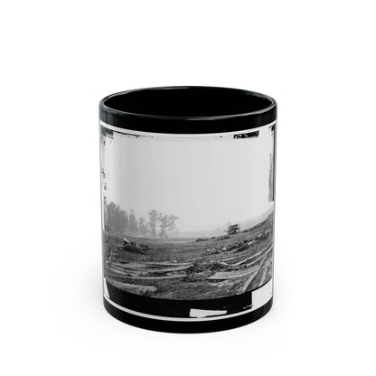 Antietam, Maryland. View Where Sumner's Corps Charged (U.S. Civil War) Black Coffee Mug