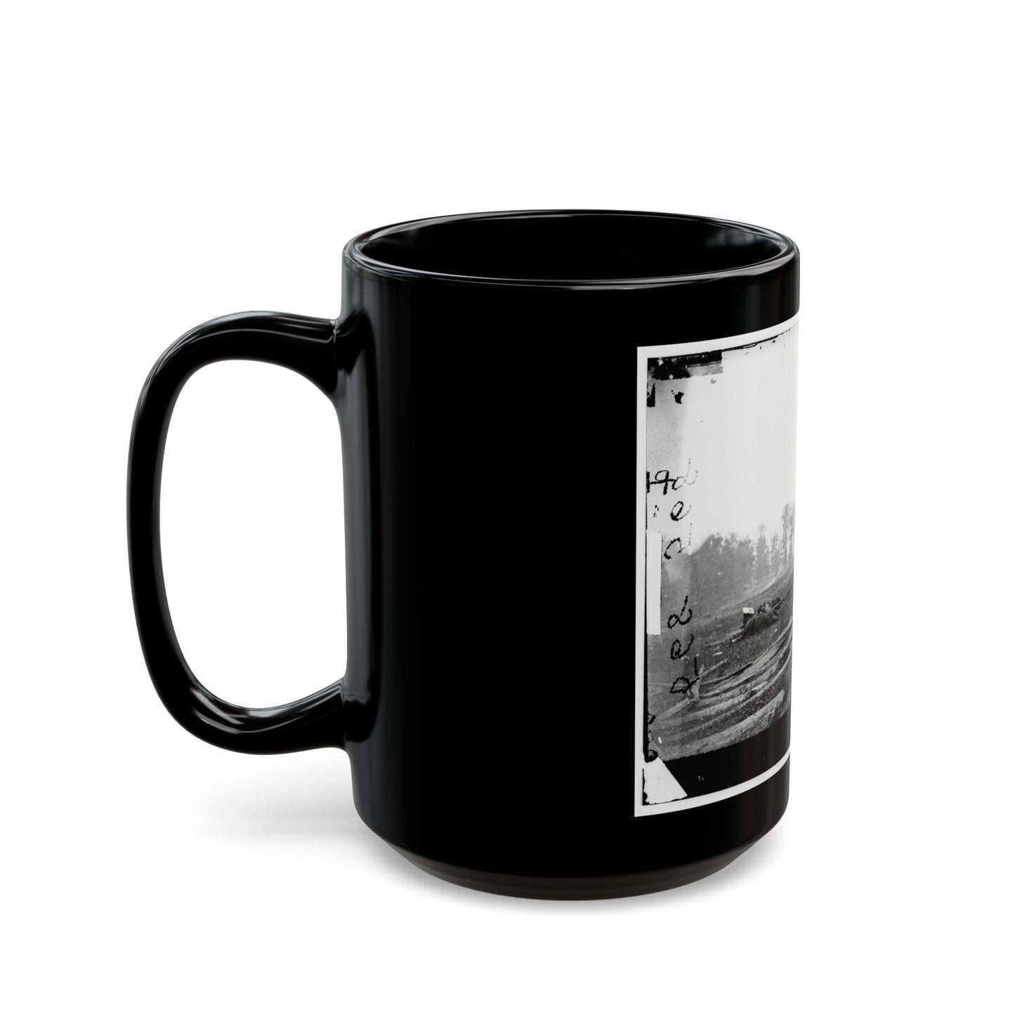 Antietam, Maryland. View Where Sumner's Corps Charged (U.S. Civil War) Black Coffee Mug