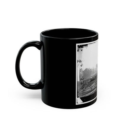 Antietam, Maryland. View Where Sumner's Corps Charged (U.S. Civil War) Black Coffee Mug