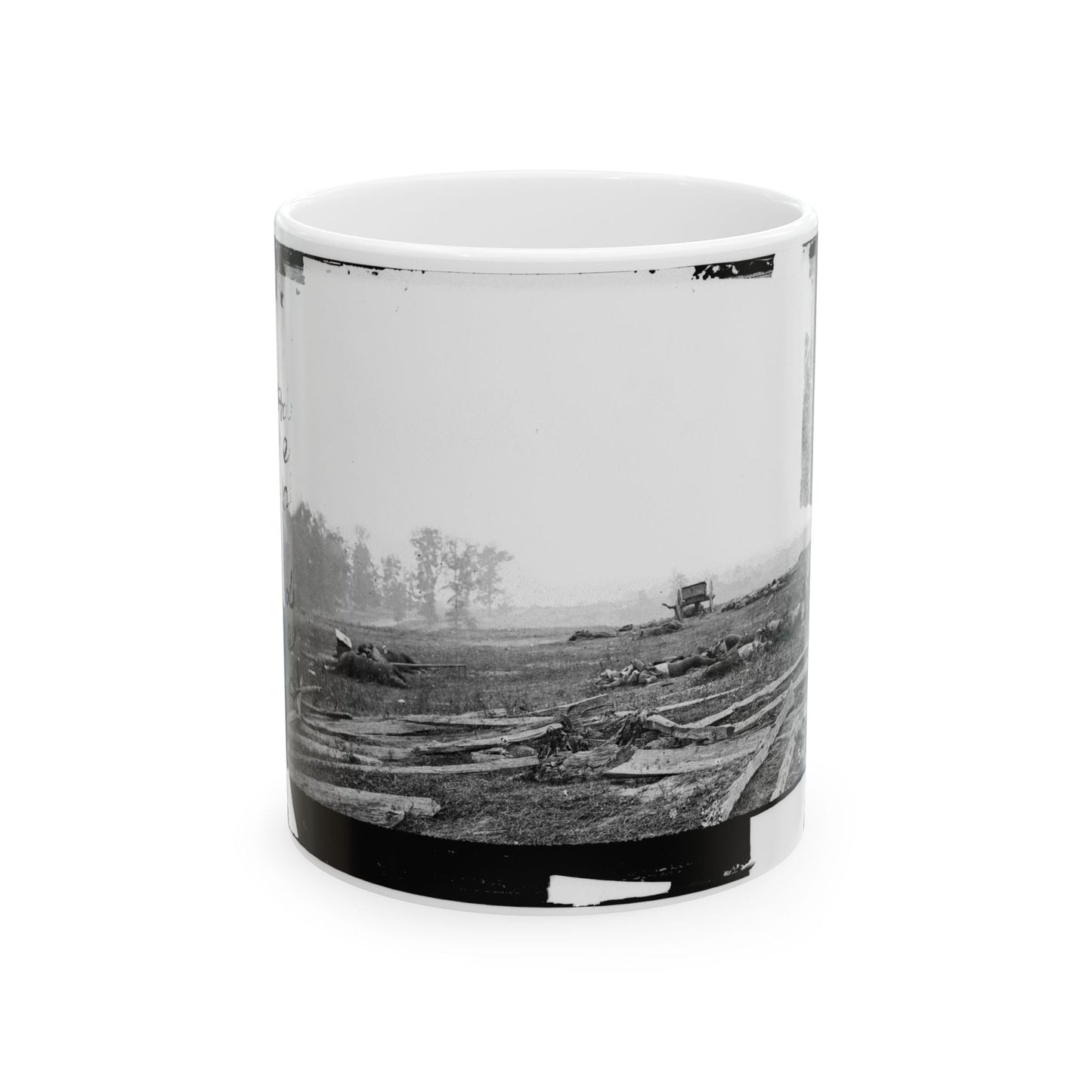 Antietam, Maryland. View Where Sumner's Corps Charged (U.S. Civil War) White Coffee Mug