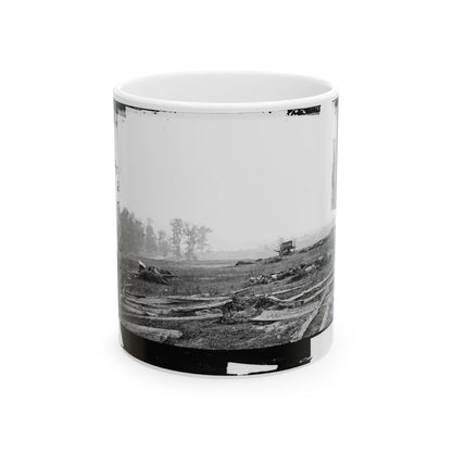 Antietam, Maryland. View Where Sumner's Corps Charged (U.S. Civil War) White Coffee Mug