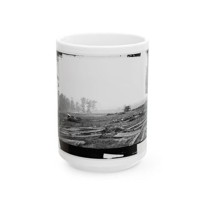 Antietam, Maryland. View Where Sumner's Corps Charged (U.S. Civil War) White Coffee Mug