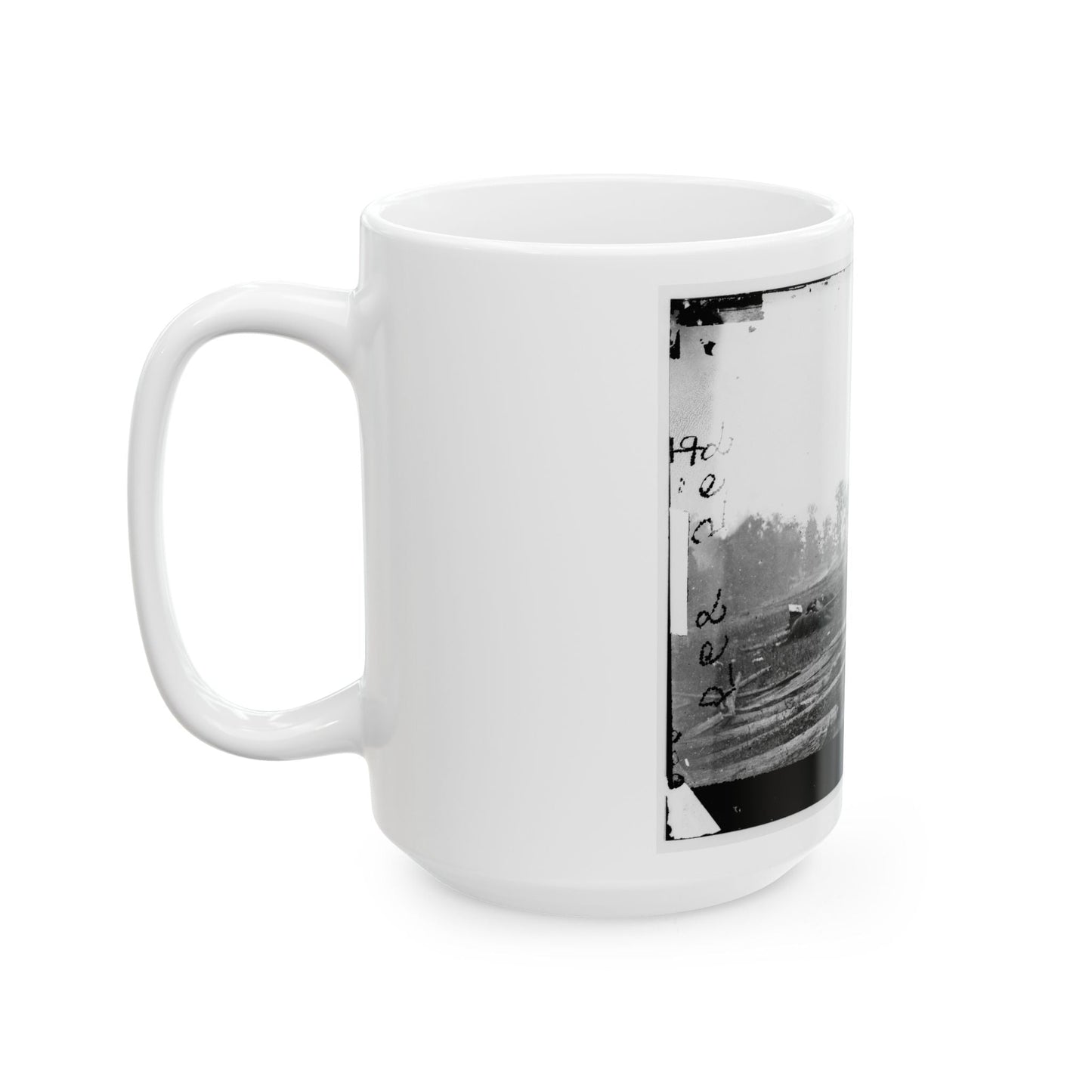 Antietam, Maryland. View Where Sumner's Corps Charged (U.S. Civil War) White Coffee Mug