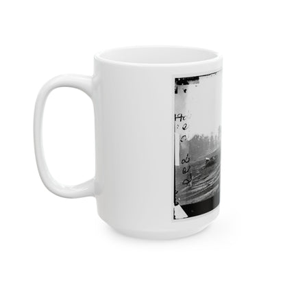 Antietam, Maryland. View Where Sumner's Corps Charged (U.S. Civil War) White Coffee Mug