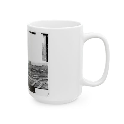 Antietam, Maryland. View Where Sumner's Corps Charged (U.S. Civil War) White Coffee Mug