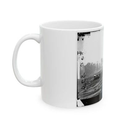 Antietam, Maryland. View Where Sumner's Corps Charged (U.S. Civil War) White Coffee Mug