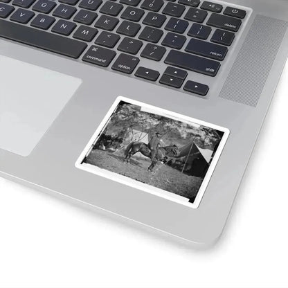 Antietam, Md. Allan Pinkerton ( E. J. Allen ) of the Secret Service on Horseback (U.S. Civil War) STICKER Vinyl Kiss-Cut Decal - The Sticker Space