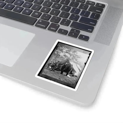 Antietam, Md. Allan Pinkerton, President Lincoln, and Maj. Gen John A. Mcclernand (U.S. Civil War) STICKER Vinyl Kiss-Cut Decal - The Sticker Space