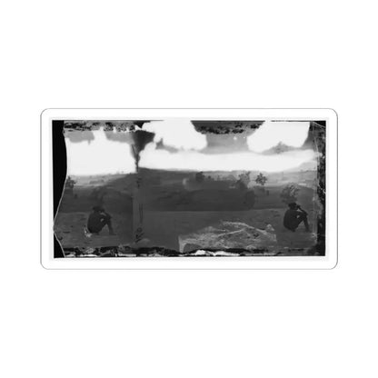Antietam, Md. Battlefield on the Day of I.E. After the Battle (U.S. Civil War) STICKER Vinyl Kiss-Cut Decal 2 Inch White - The Sticker Space