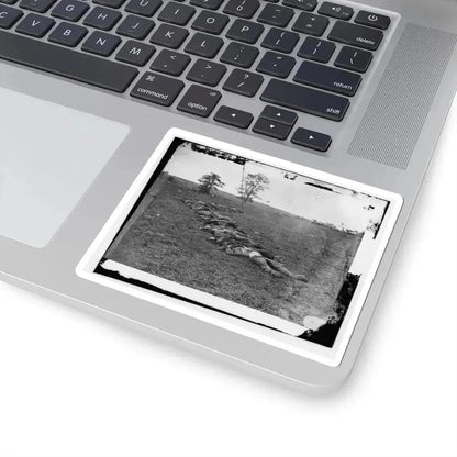 Antietam, Md. Bodies of Confederate Dead Gathered for Burial (U.S. Civil War) STICKER Vinyl Kiss-Cut Decal - The Sticker Space