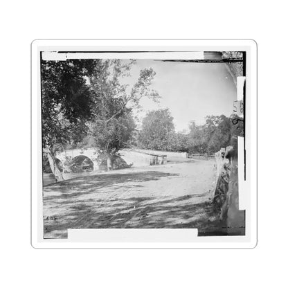 Antietam, Md. Burnside Bridge (U.S. Civil War) STICKER Vinyl Kiss-Cut Decal 3 Inch White - The Sticker Space