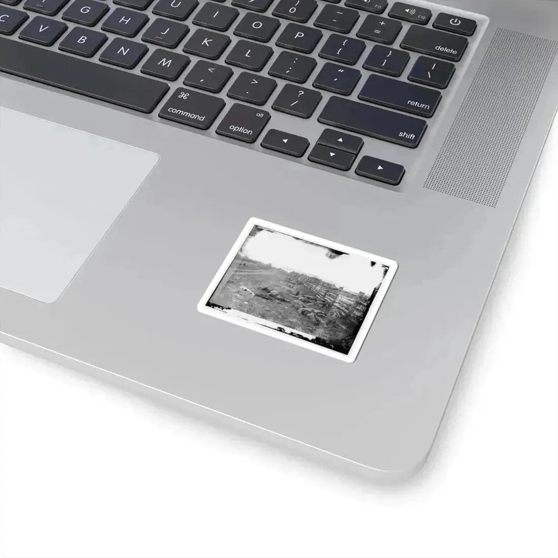 Antietam, Md. Confederate Dead by a Fence on the Hagerstown Road (U.S. Civil War) STICKER Vinyl Kiss-Cut Decal - The Sticker Space