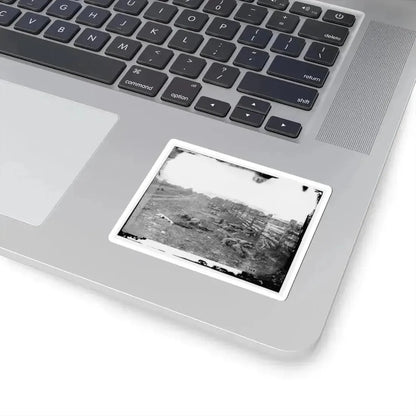Antietam, Md. Confederate Dead by a Fence on the Hagerstown Road (U.S. Civil War) STICKER Vinyl Kiss-Cut Decal - The Sticker Space