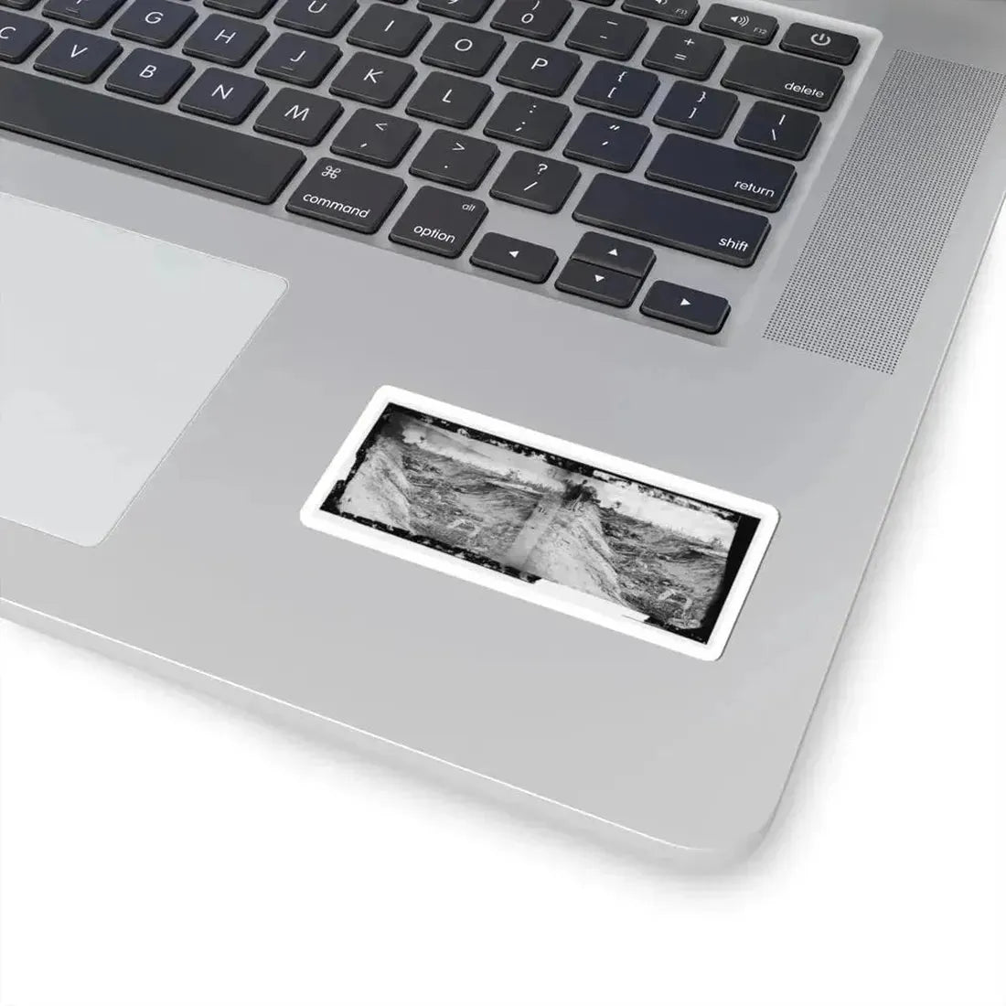 Antietam, Md. Confederate Dead in a Ditch on the Right Wing (U.S. Civil War) STICKER Vinyl Kiss-Cut Decal - The Sticker Space