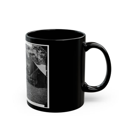 Antietam, Md. Allan Pinkerton ( E. J. Allen ) Of The Secret Service On Horseback (U.S. Civil War) Black Coffee Mug