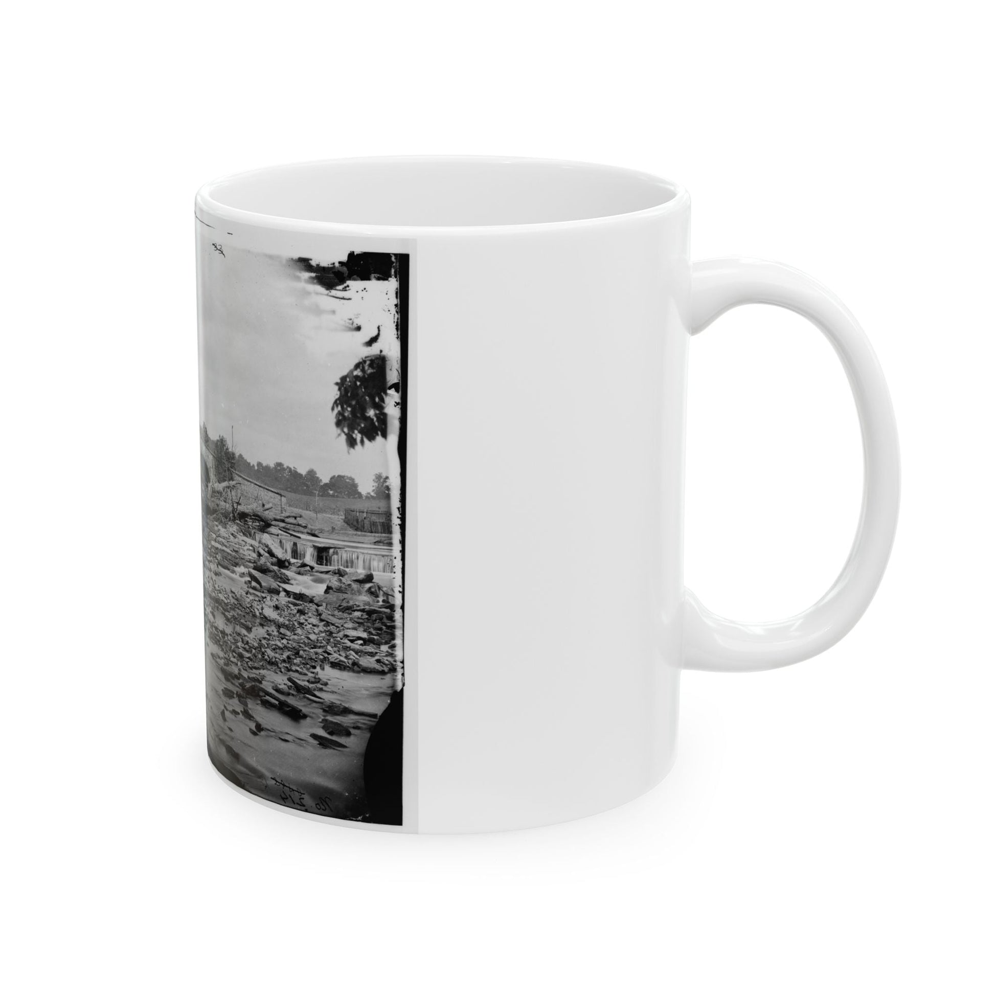 Antietam, Md. Antietam Bridge On The Sharpsburg-Boonsboro Turnpike (U.S. Civil War) White Coffee Mug-The Sticker Space