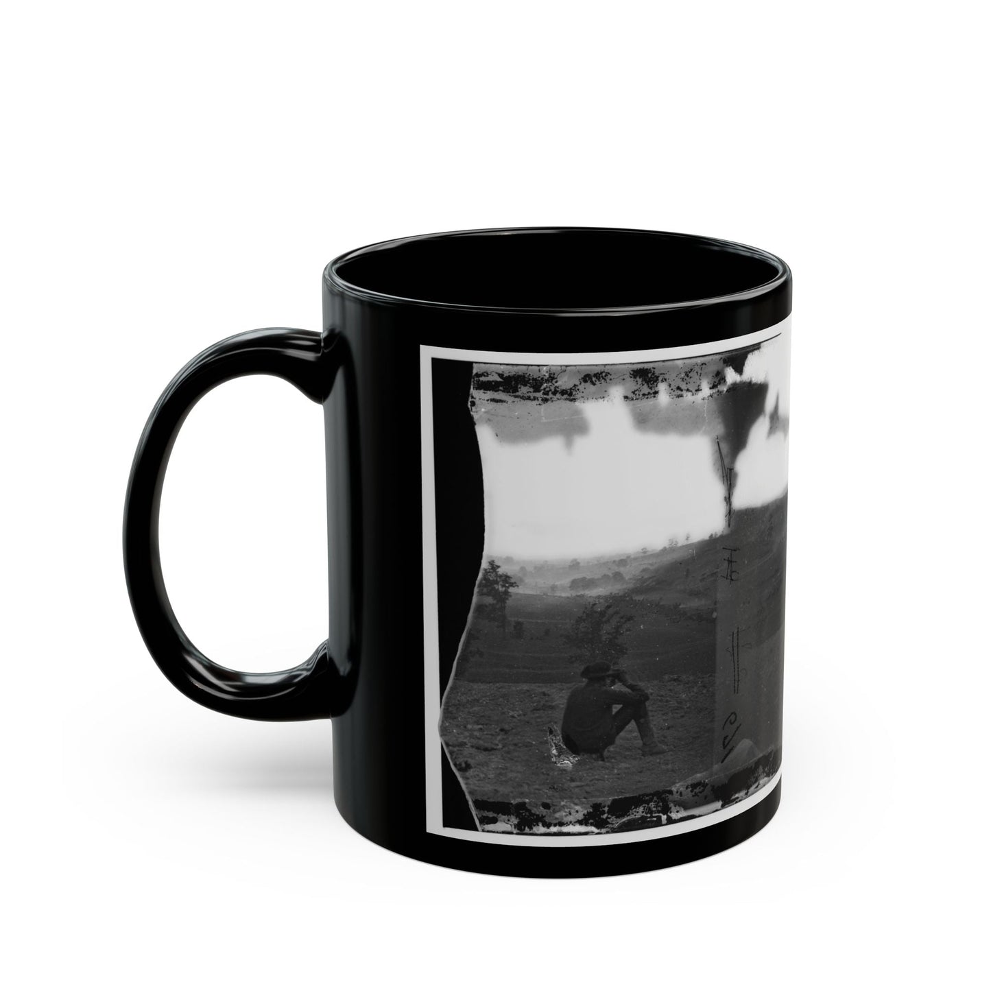 Antietam, Md. Battlefield On The Day Of I.E. After The Battle (U.S. Civil War) Black Coffee Mug