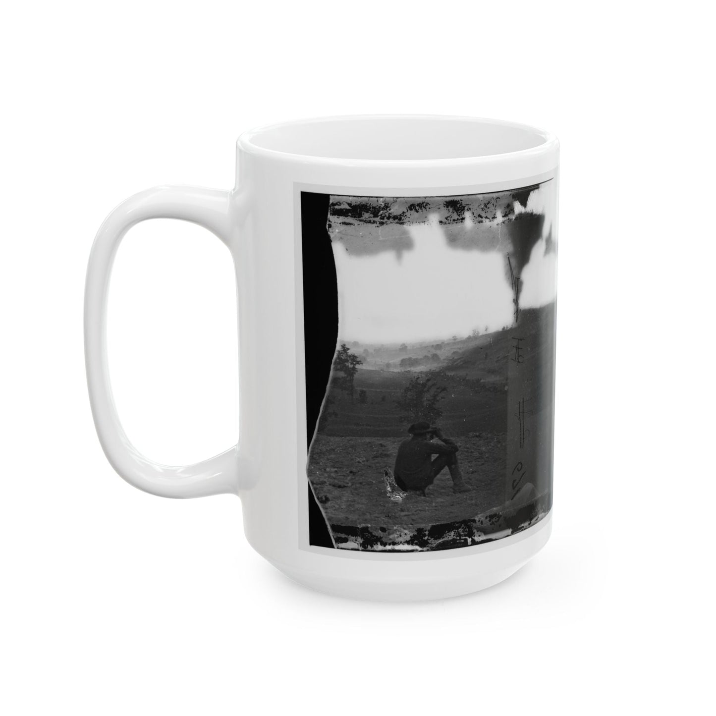 Antietam, Md. Battlefield On The Day Of I.E. After The Battle (U.S. Civil War) White Coffee Mug