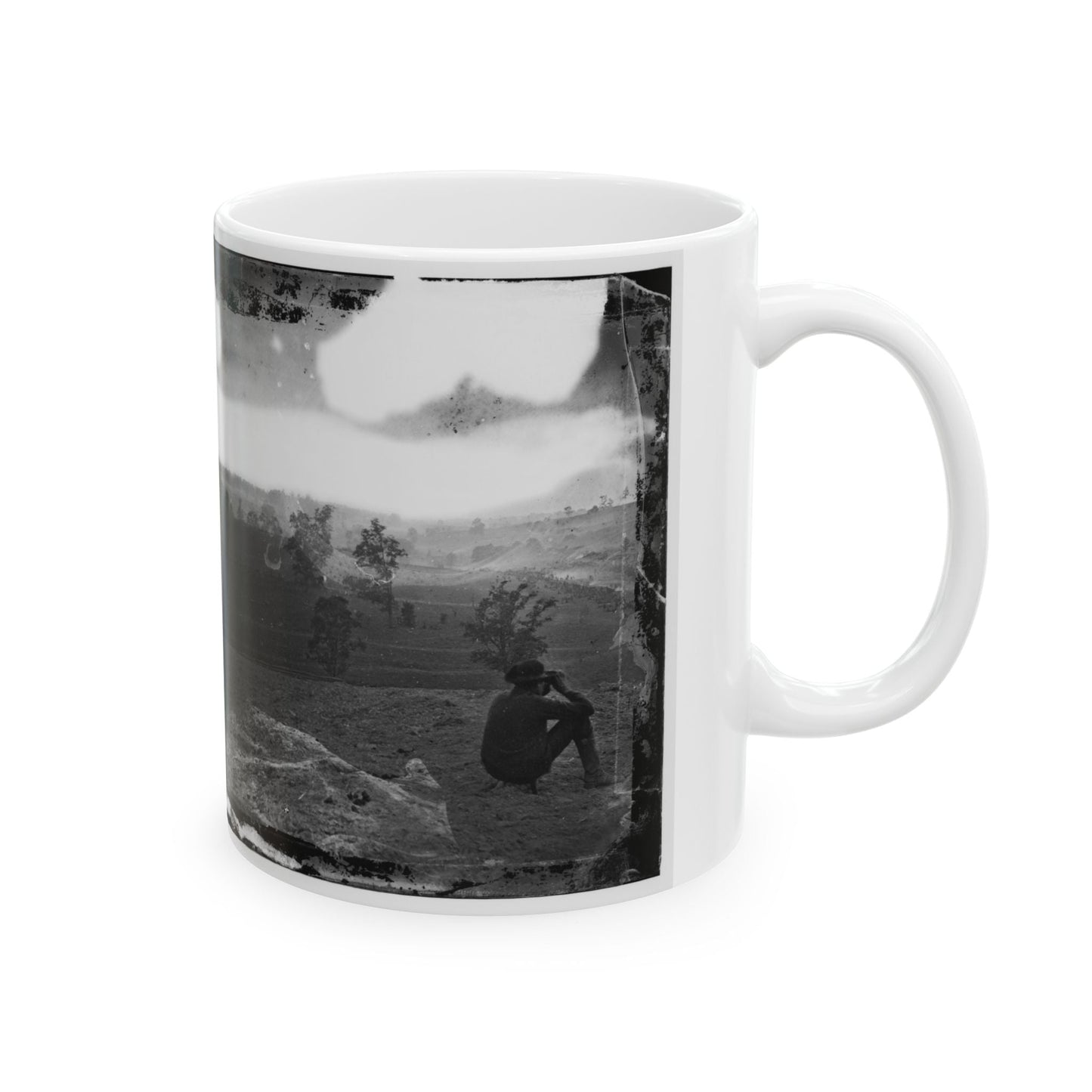 Antietam, Md. Battlefield On The Day Of I.E. After The Battle (U.S. Civil War) White Coffee Mug