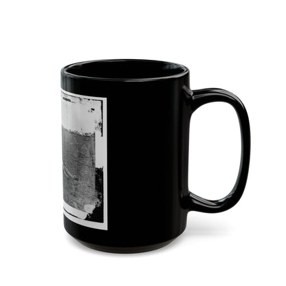 Antietam, Md. Bodies Of Confederate Dead Gathered For Burial (U.S. Civil War) Black Coffee Mug-The Sticker Space