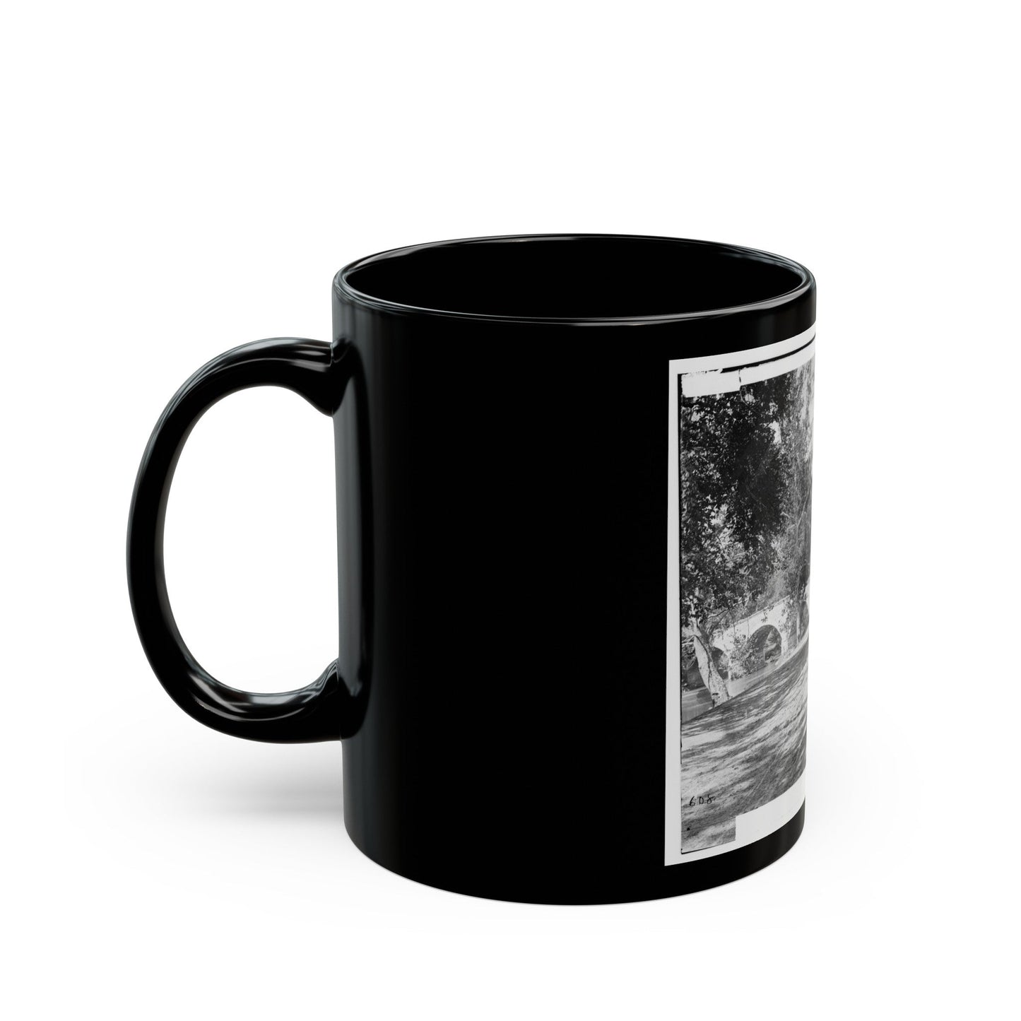 Antietam, Md. Burnside Bridge (U.S. Civil War) Black Coffee Mug-The Sticker Space