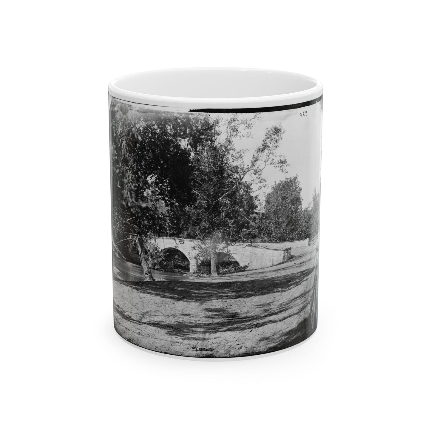 Antietam, Md. Burnside's Bridge (U.S. Civil War) White Coffee Mug-11oz-The Sticker Space