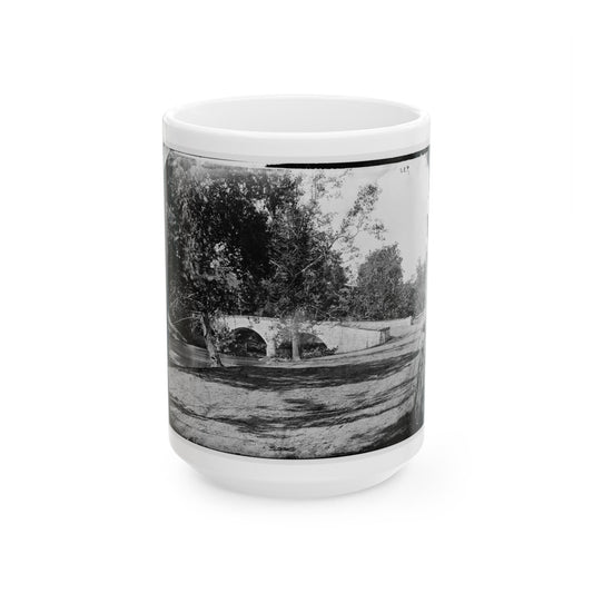 Antietam, Md. Burnside's Bridge (U.S. Civil War) White Coffee Mug-15oz-The Sticker Space