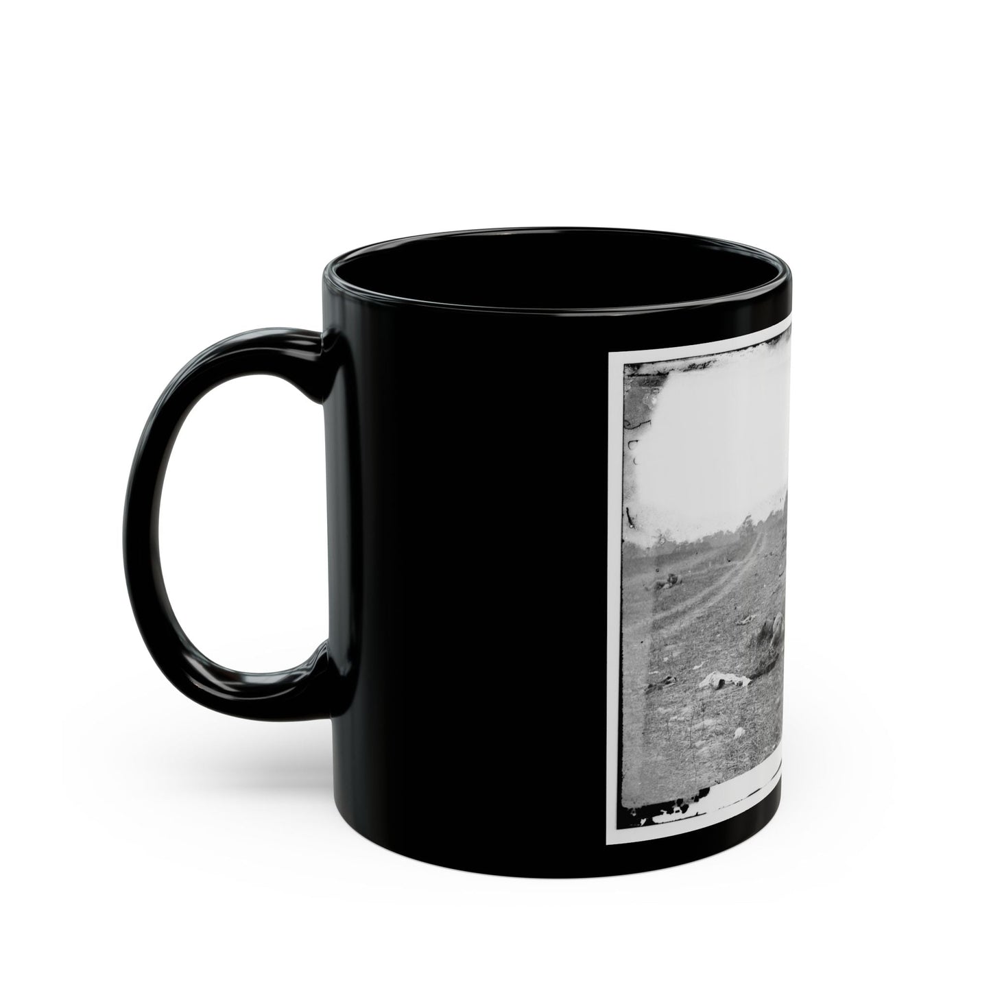 Antietam, Md. Confederate Dead By A Fence On The Hagerstown Road (U.S. Civil War) Black Coffee Mug