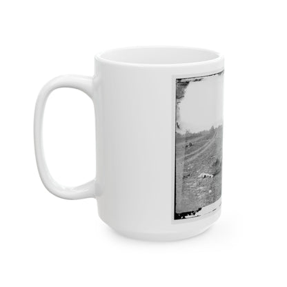 Antietam, Md. Confederate Dead By A Fence On The Hagerstown Road (U.S. Civil War) White Coffee Mug