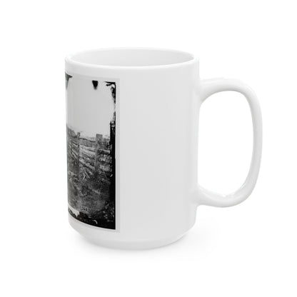 Antietam, Md. Confederate Dead By A Fence On The Hagerstown Road (U.S. Civil War) White Coffee Mug