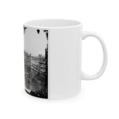 Antietam, Md. Confederate Dead By A Fence On The Hagerstown Road (U.S. Civil War) White Coffee Mug