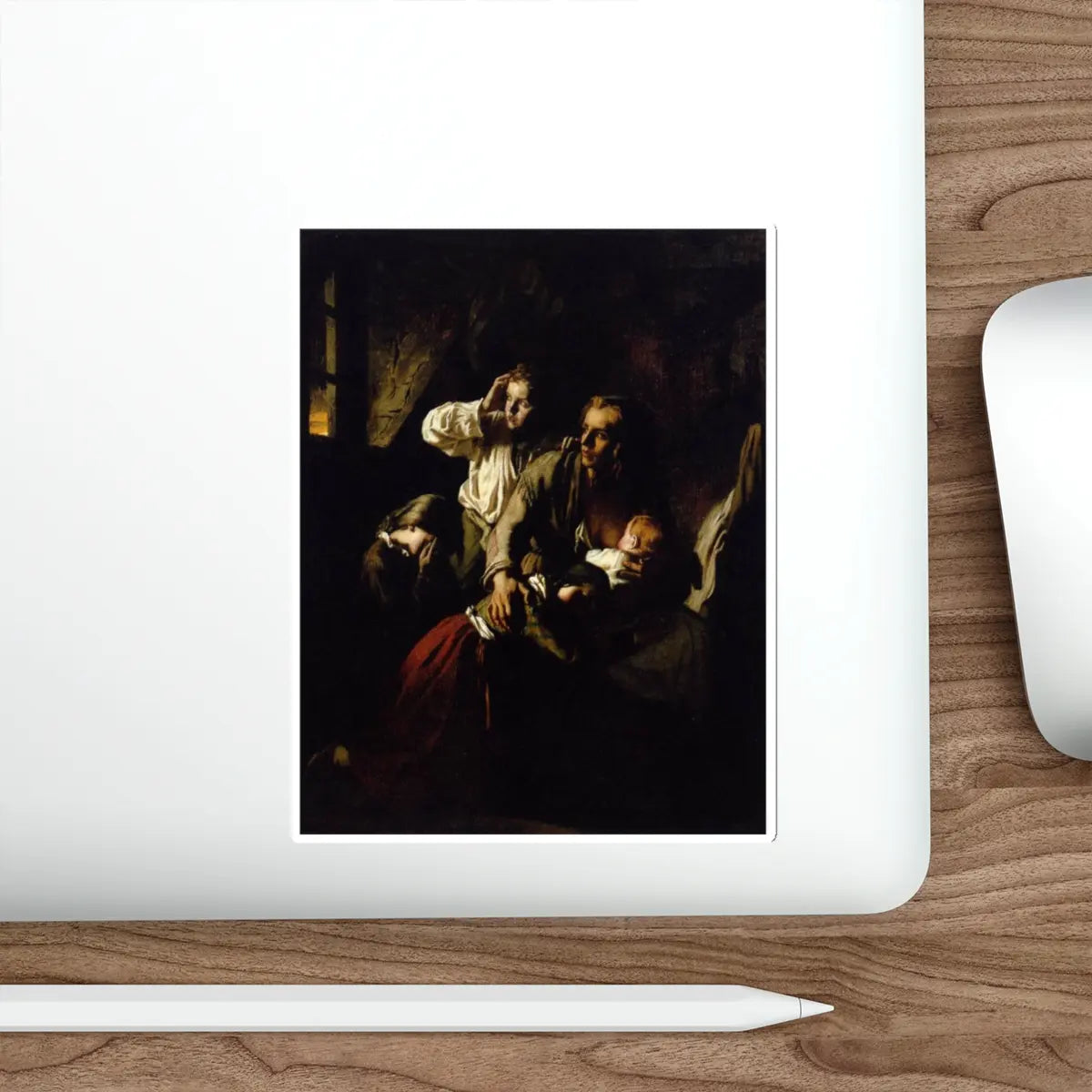 SKU:10510766001324127253 Sticker types:White Shape:Die-Cut Sizes:6" × 6"