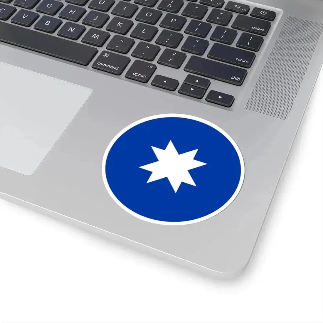 Antigua bandera mapuche redonda (Chile) STICKER Vinyl Kiss-Cut Decal - The Sticker Space