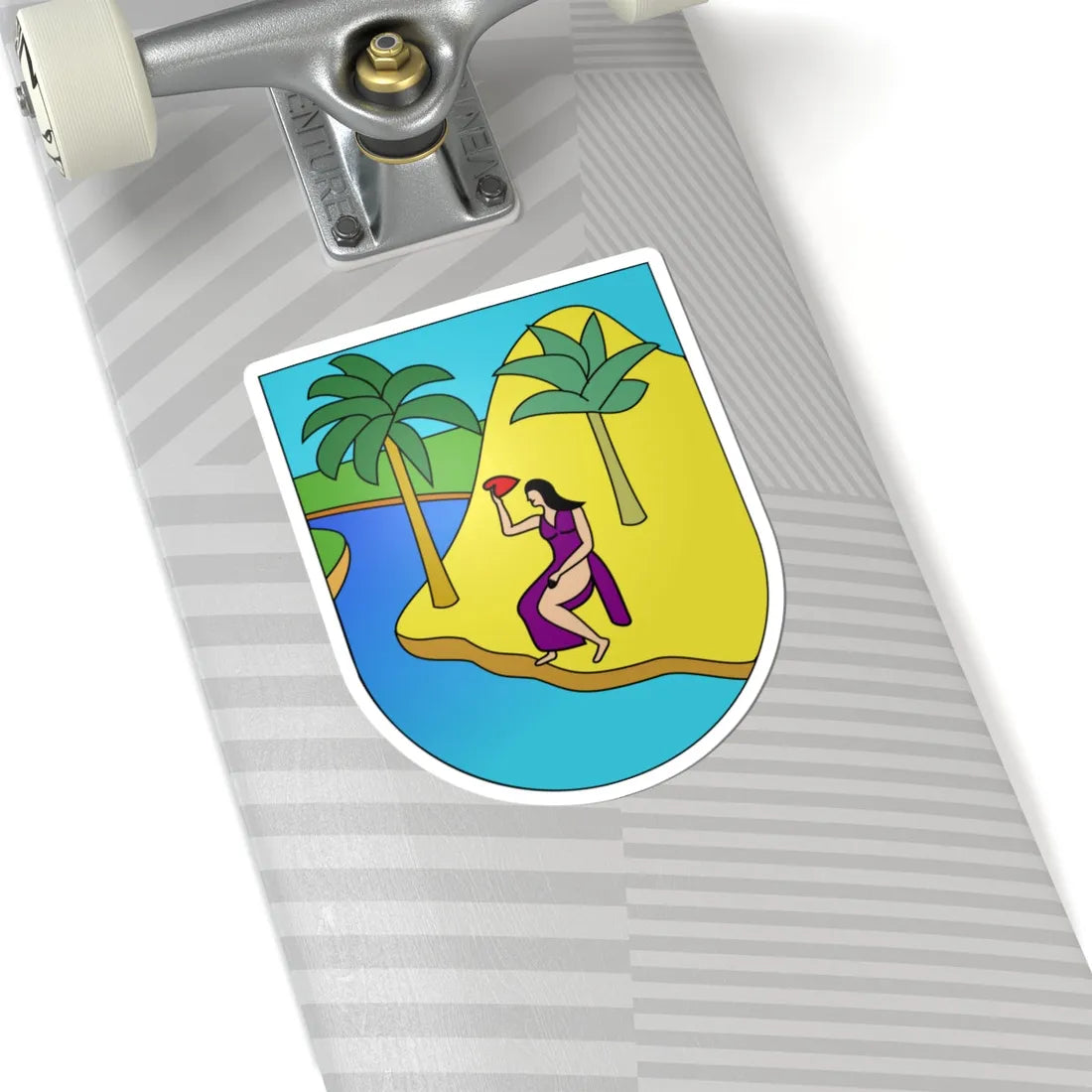 Antioquia-coat of arms (Colombia) (Coat of Arms) STICKER Vinyl Kiss-Cut Decal - The Sticker Space