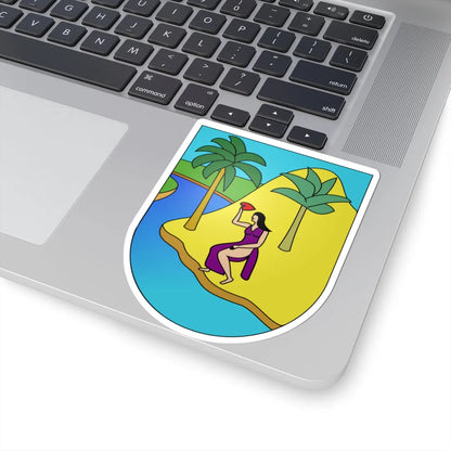 Antioquia-coat of arms (Colombia) (Coat of Arms) STICKER Vinyl Kiss-Cut Decal - The Sticker Space