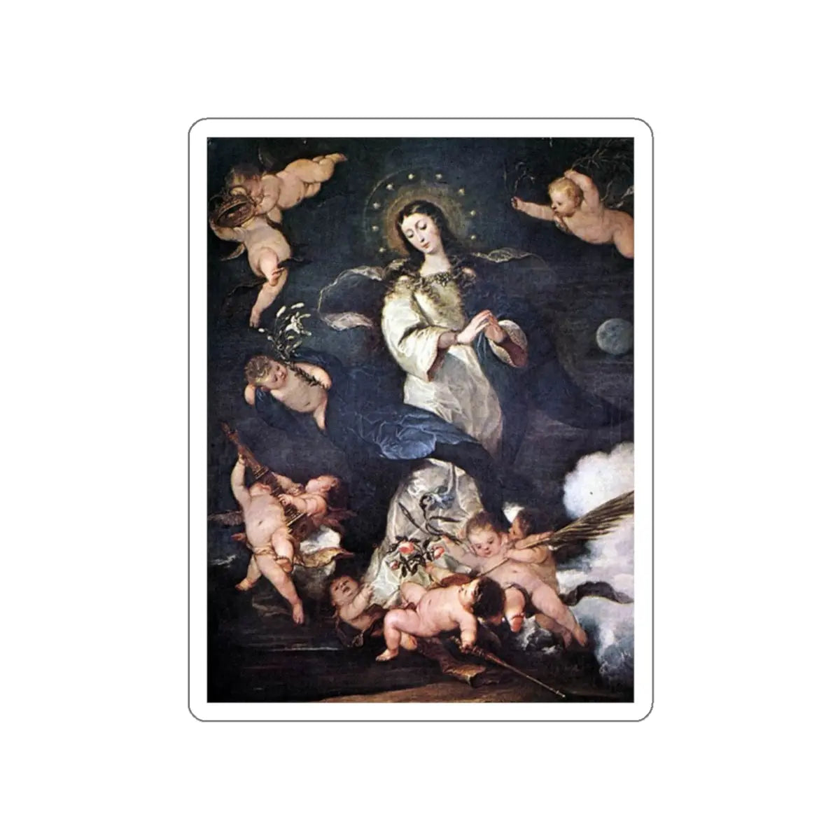 SKU:11096856189729046216 Sticker types:White Shape:Die-Cut Sizes:2" × 2"