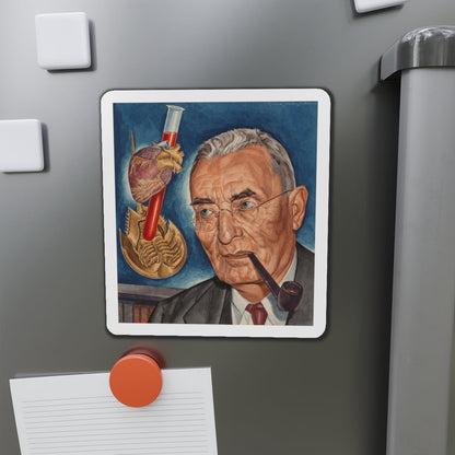 Anton J. Carlson, Time magazine cover, February 10, 1941 (Magazine Illustration) Refrigerator Magnet-The Sticker Space