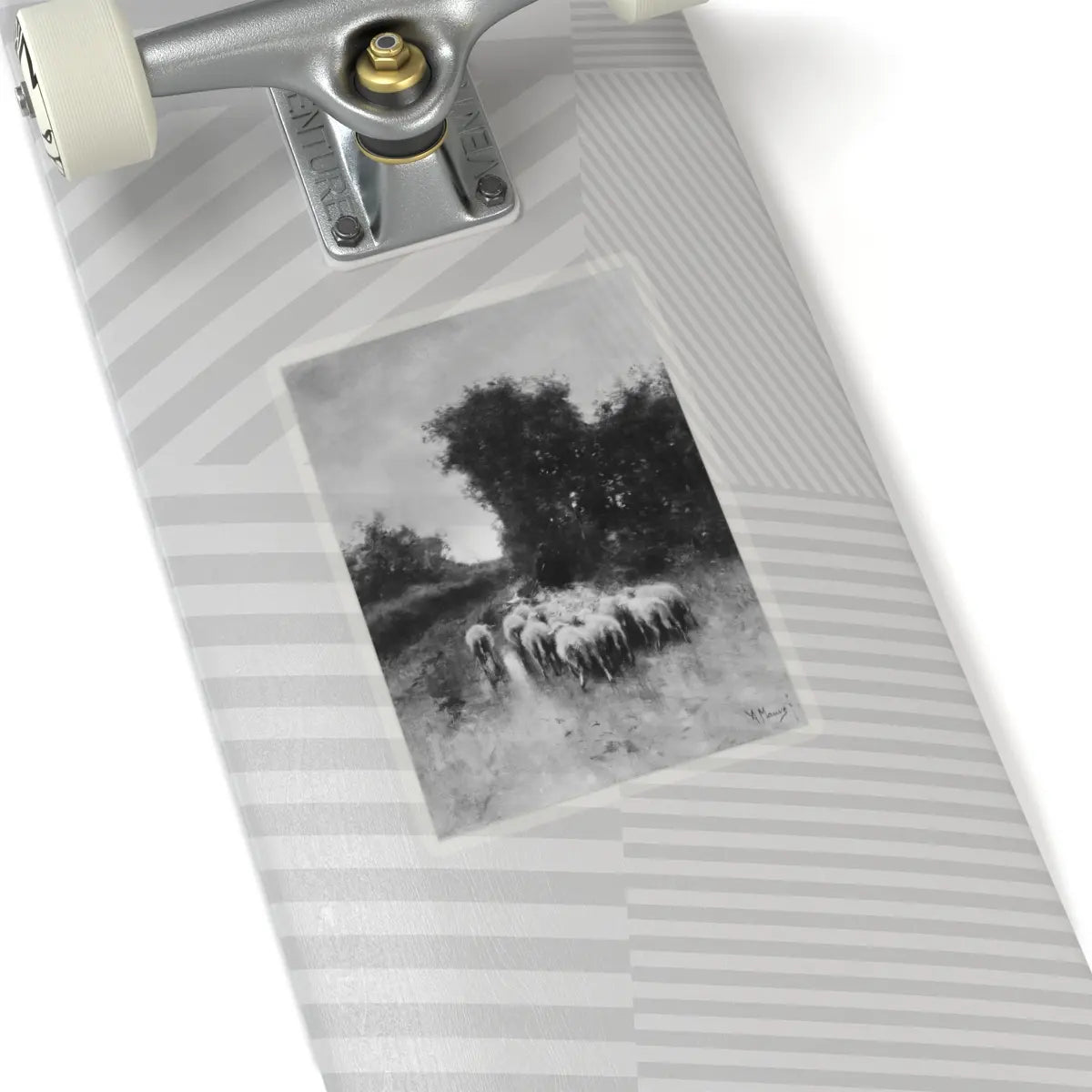 SKU:TSS-STICK-NTNMV-6X6-1N0G0 Sizes:6" × 6" Types:Transparent
