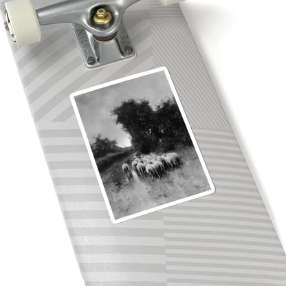 SKU:TSS-STICK-NTNMV-6X6-5 Sizes:6" × 6" Types:White
