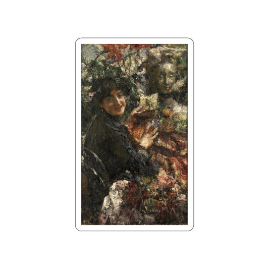 Antonio Mancini - Aurelia (Artwork) STICKER Vinyl Die-Cut Decal-White-The Sticker Space