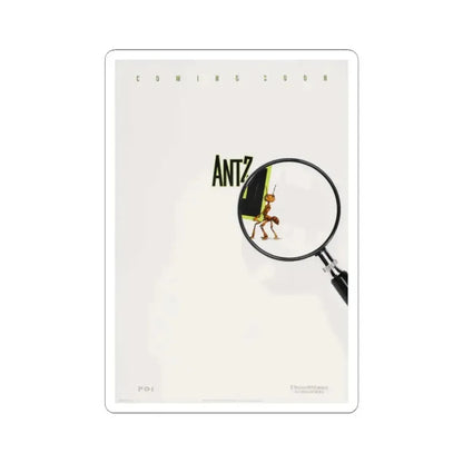Antz 1998 Movie Poster - STICKER Vinyl Kiss-Cut Decal 2 Inch White - The Sticker Space