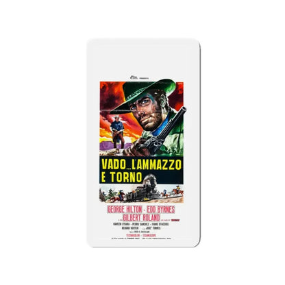 ANY GUN CAN PLAY 1967 Movie Poster - Refrigerator Magnet 2 Inch - The Sticker Space