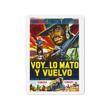 ANY GUN CAN PLAY (2) 1967 Movie Poster - Refrigerator Magnet 2 Inch - The Sticker Space