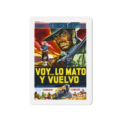 ANY GUN CAN PLAY (2) 1967 Movie Poster - Refrigerator Magnet 3 Inch - The Sticker Space